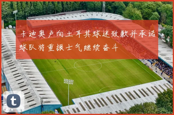 卡迪奥卢向土耳其球迷致歉并承诺球队将重振士气继续奋斗